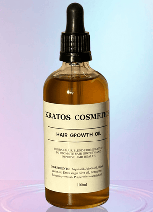 HAIR & BEARD GROWTH OIL - KRÃTOS COSMETICS