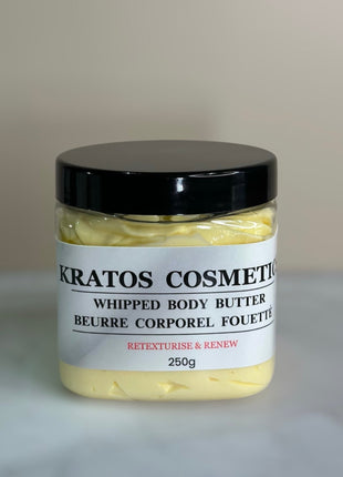 REJUVENATING BODY BUTTER -  RETEXTURISE & RENEW - KRÃTOS COSMETICS